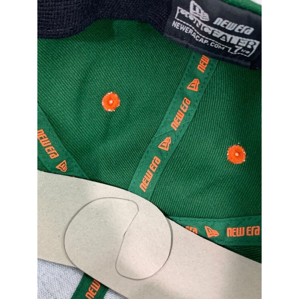 New Era Cap 7 1/8 Miami Hurricanes  Fitted Concealer Cap - Picture 10 of 10